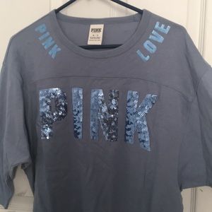 PINK quarter sleeve shirt